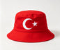 2026 Countries National Flag Bucket Hat Men Women Football Fan Party Football Cup Reversible Sun Hat Soccer Fans Fisherman Hat