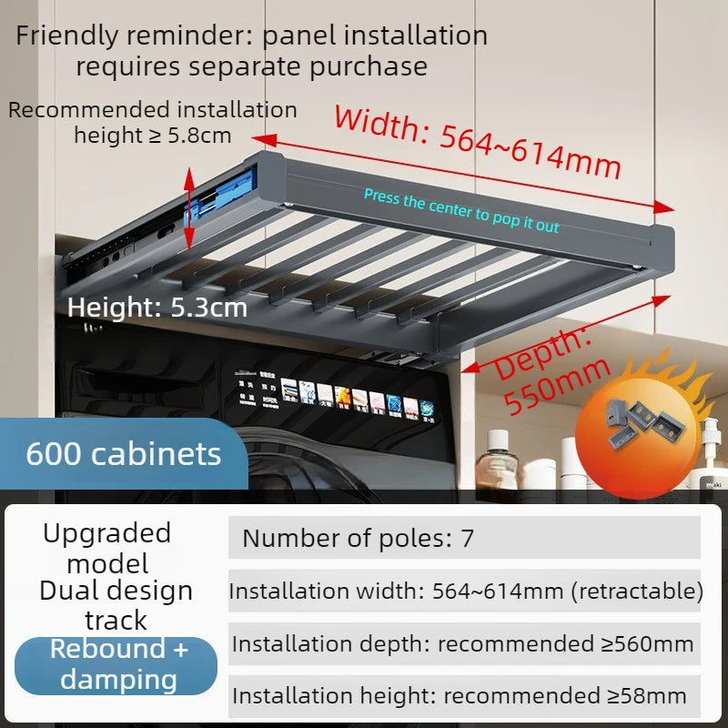 Retractable Drying Rack
