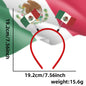 2026 World Football Festival Party Decor - Football Fans Cheer - Various Countries National Flag Headband Hair Hoop