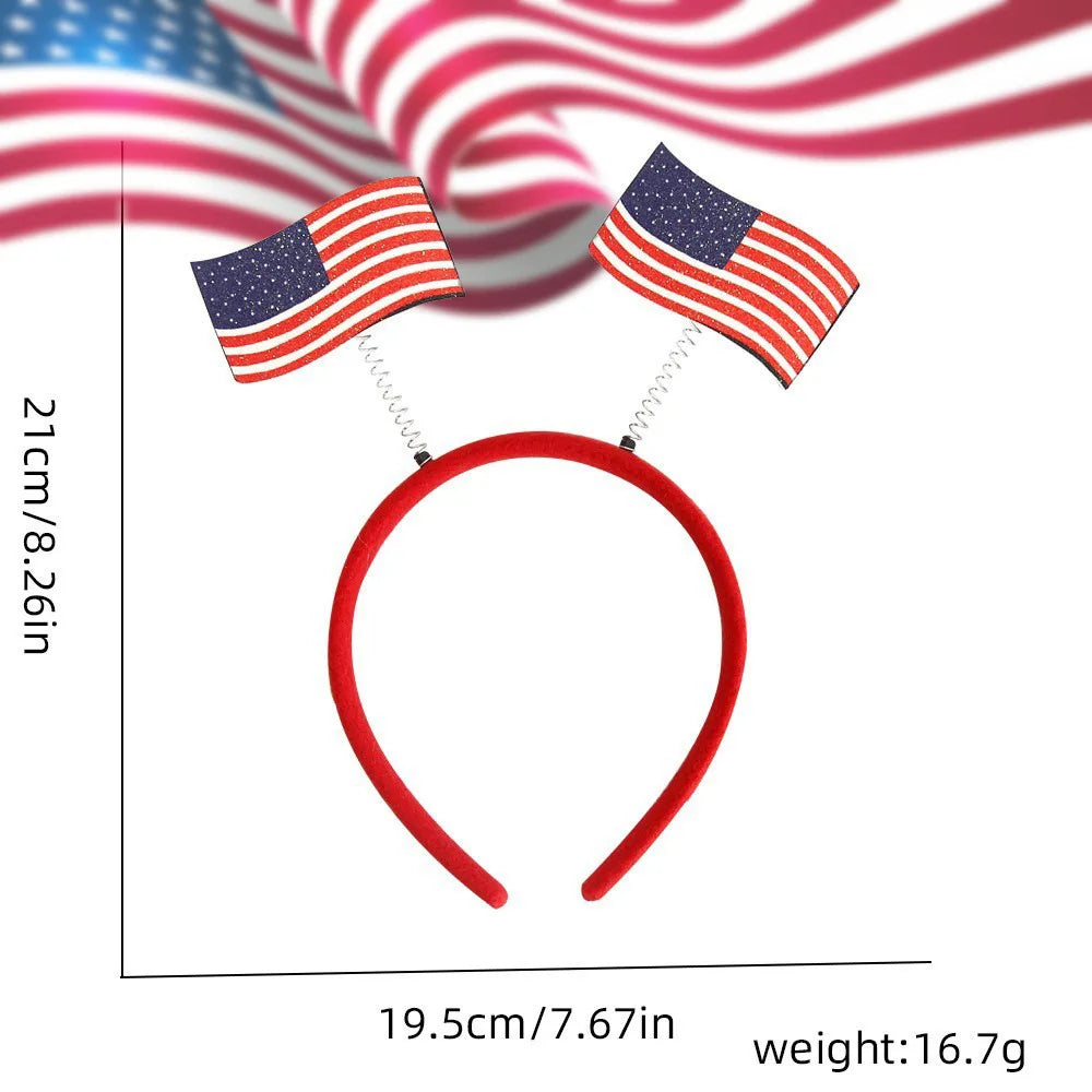 2026 World Football Festival Party Decor - Football Fans Cheer - Various Countries National Flag Headband Hair Hoop