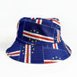 2026 Countries National Flag Bucket Hat Men Women Football Fan Party Football Cup Reversible Sun Hat Soccer Fans Fisherman Hat