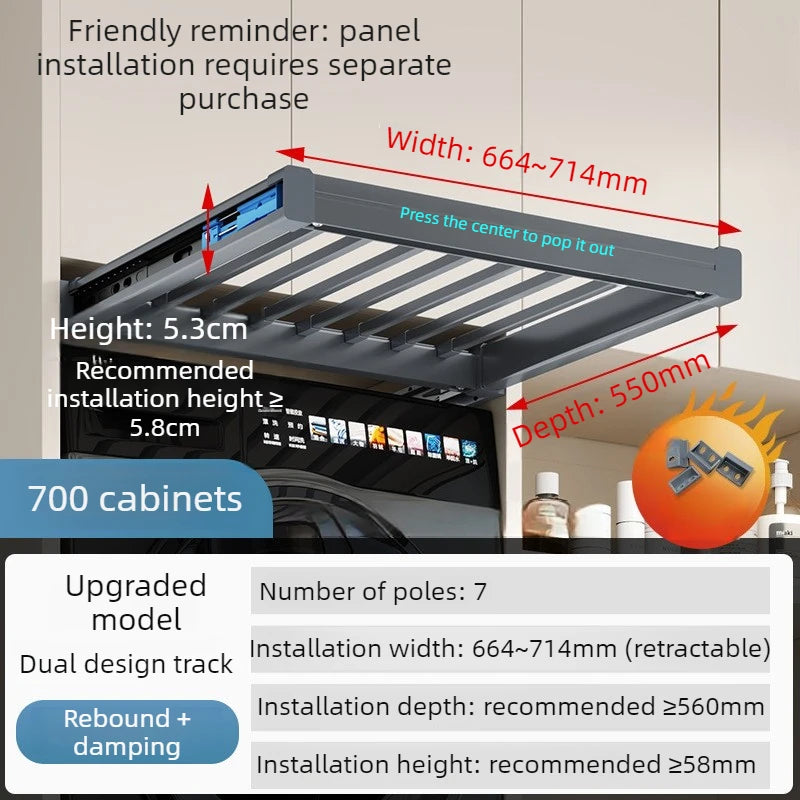 Retractable Drying Rack