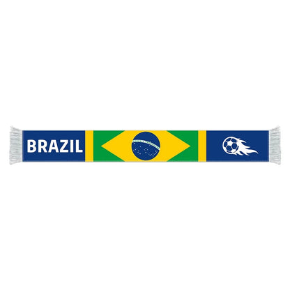 USA France Spain Portugal Football Scarf Soccer Fan Cheering Accessories Stadium Decoration Match Cheering Party Decoration