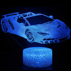 3D Car LED