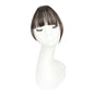 Invisible Air Bangs Hair Extension: Synthetic Fake Front Fringes Hairpiece - Black & Brown for Women