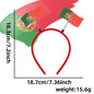 2026 World Football Festival Party Decor - Football Fans Cheer - Various Countries National Flag Headband Hair Hoop