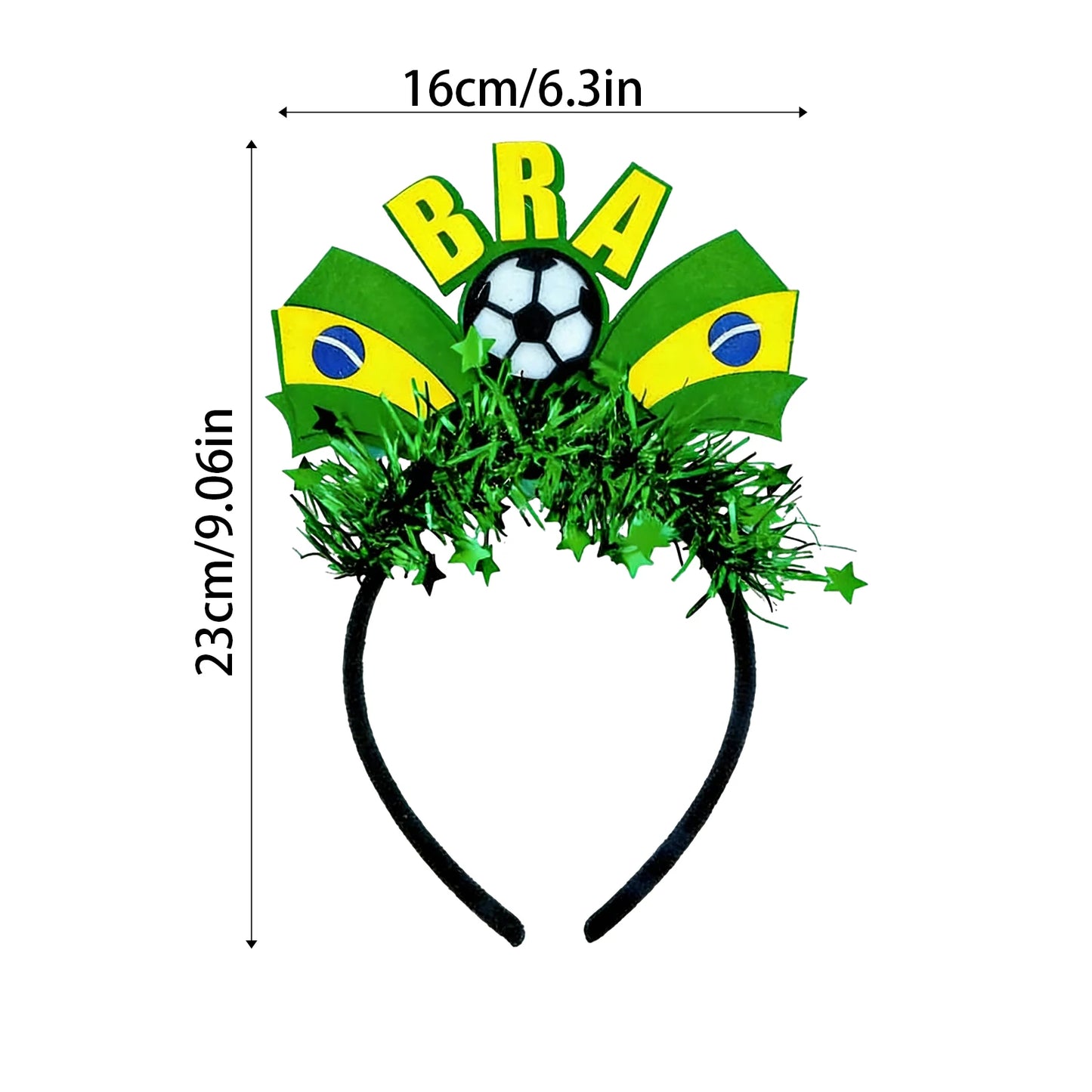 Football Fans Cheering Headbands, Football-themed Decorative Headband, Football Headband Suitable for Adults and Children