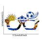 2026 World Football Competition Flag Eyeglass Frames, Soccer Fans Cheering Props for Cheerleading