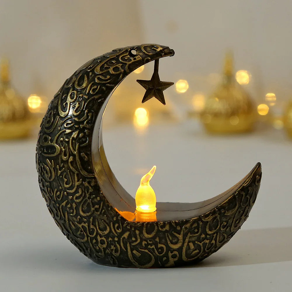 LED Star Moon