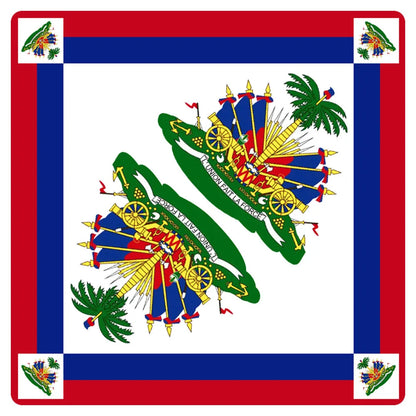 National Flag Printed Bandana Multi-Use Square Scarf for Sports Fans Sports Events Cheerleading Headband Headwrap Hairband
