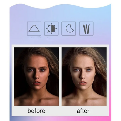 Portable LED Light Mobile Phone Mini Selfie Fill Light Make Up Adjustable Phone Lamp For Smartphone Universal Iphone Accessories