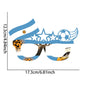 2026 World Football Competition Flag Eyeglass Frames, Soccer Fans Cheering Props for Cheerleading