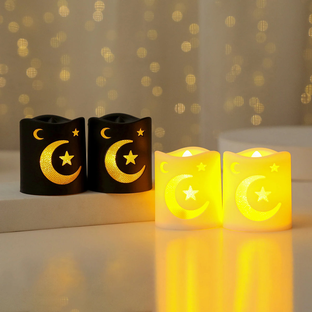 LED Star Moon