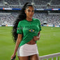 2026 Summer Women Men Brazil Flag Soccer Jersey Short Sleeve T-Shirts Family Sport Apparel, Gift For Brasil Fans Women T-Shirt