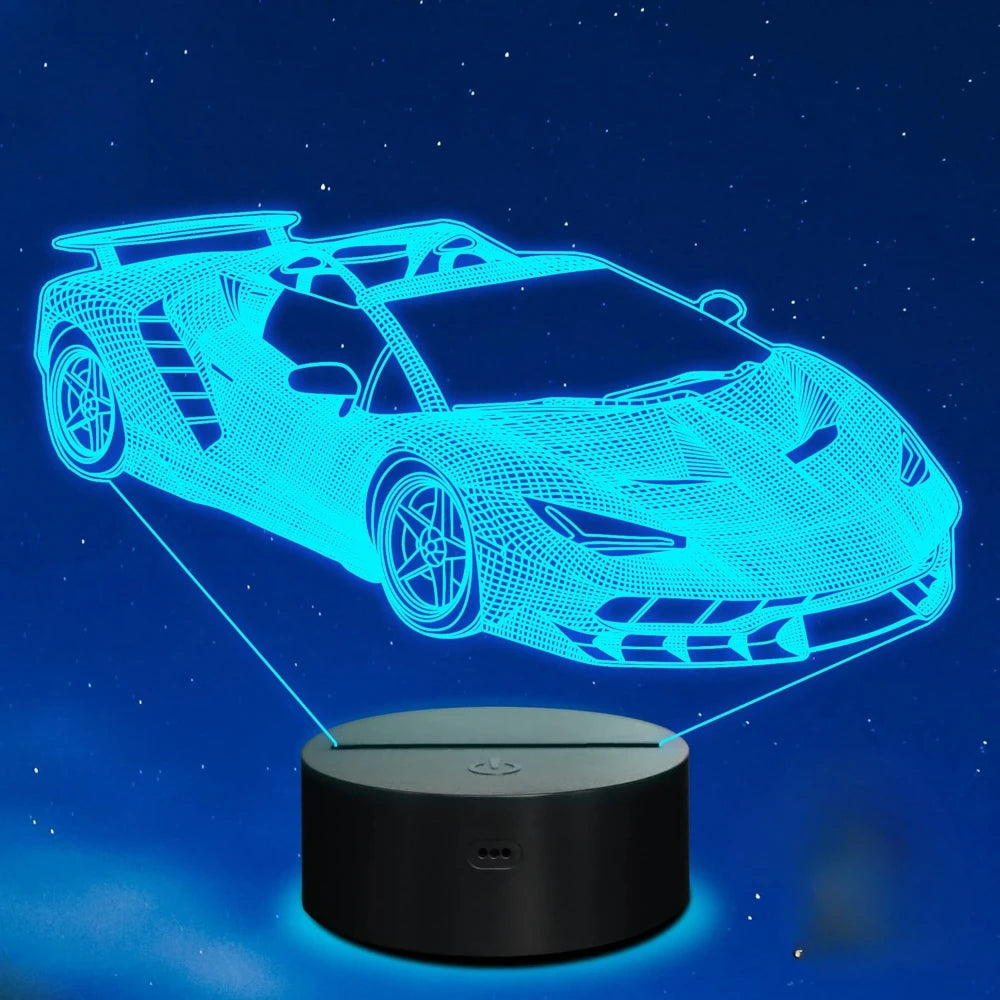 3D Car LED